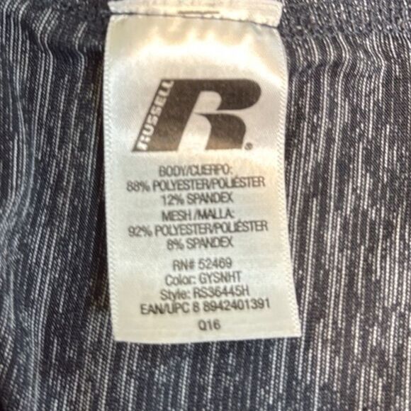 Russell Athletic Gray Training Fit Pull-Over | Size Men’s Small - Picture 6 of 7